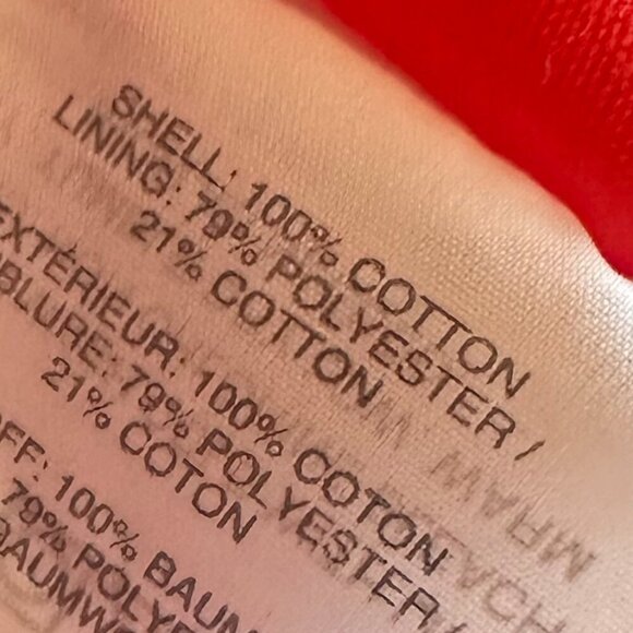 Madewell A-Line Dress Eyelet Cutout Trim 3/4 Sleeves Cotton Size 10 Women's - Picture 10 of 11